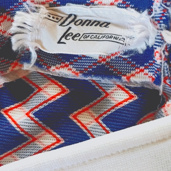 Vintage Donna Lee of California checkered blouse. - Picture 3 of 5